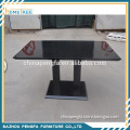 High gloss finished dining room furniture table wooden dining table